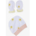 Baby Girl Hospital Release Pack Of 5 Cute Sun Patterned White (0-3 Months)