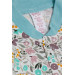 Baby Girl Rompers Floral Patterned Mixed Color (0-6 Months)