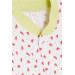 Baby Girl Rompers Watermelon Patterned White (0-3-6 Months)