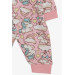 Baby Girl Rompers Unicorn Patterned Sky Themed Pink (0-6 Months)
