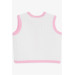 Baby Girl Vest Buttoned White (0-3-9 Months)