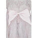 Girl's Evening Dress Tulle And Bow Lilac (Age 5-7)
