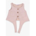 Girls' Blouse Front Buttoned Stone (1-3 Years)