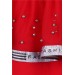 Girl's Blouse Tulle Red (8-14 Years)