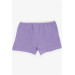 Girl's Boxer Floral Printed Lilac (5-11 Years)