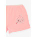 Girl's Boxer Curious Kitten Printed Pink (5-11 Years)