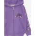 Girl's Cardigan Floral Printed Lilac (1-3 Years)