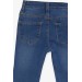 Girl's Jeans Bell-Length Light Blue (1.5-5 Years)