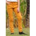 Girl's Jeans With Eyelets Accessory Mustard Yellow (5-16 Years)