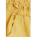 Girl's Trousers With Pockets And Slits Mustard Yellow (8-14 Ages)