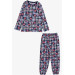 Girl's Pajama Set Floral Patterned Mixed Color (4-8 Years)