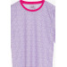 Girl's Pajamas Set Patterned Lilac (4-8 Years)