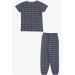 Girl's Pajamas Set Patterned Mixed Color (9-14 Years)