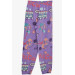 Girl's Pajama Set Circus Themed Lilac (Ages 4-8)