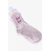 Girl's Socks Beige Patterned Beige (3-10 Years)