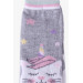 Girl's Socks Unicorn Gray (1-10 Years)