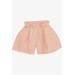Girl Shorts Salmon With Elastic Waist (10-14 Ages)