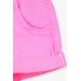 Girls' Shorts With Elastic Waist, Reveal Pink (8-14 Years)