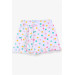 Girl's Shorts Polka Dot Bow Ecru (6-12 Ages)
