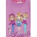 Girl's Sweatshirt Friendship Themed Lilac (3-8 Years)