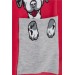 Girl's Sweatshirt Dog Printed Fuchsia (2-6 Years)