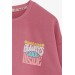 Girl's Sweatshirt Colored Letter Printed Cherry Rotten (8-14 Years)