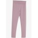 Girl's Tights Basic Lilac (9-14 Years)