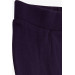 Girl's Tights With Slits, Purple (Ages 6-12)