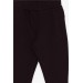 Girl's Leggings Pants With Pocket On The Back Black (2-6 Years)
