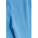 Girl's Leggings Trousers Slit Bell-Length Blue (4-8 Ages)