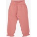 Girl's Tights Suit Guipureed Rosehip (3-8 Ages)