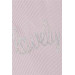 Girl's Tights Suit Sequin Text Printed Lilac (1-4 Years)