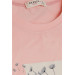 Girl's T-Shirt Floral Printed Salmon (9-14 Years)