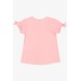 Girl's Pink Sequined T-Shirt (2-6Yrs)