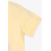 Girl's T-Shirt Girl's Printed Yellow (10-14 Years)