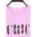 Girl's T-Shirt Letter Printed Lilac (8-14 Years)
