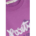 Girl's Tunic Pocket Letter Printed Lilac (8-12 Years)