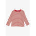 Girl's Long Sleeve T-Shirt Striped Mixed Color (Age 3-7)