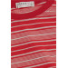 Girl's Long Sleeve T-Shirt Striped Pomegranate (Age 3-7)