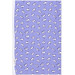 Newborn Baby Blanket Eye Pattern Lilac