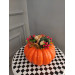 Decorative Polyester Pumpkin Decor, Gourd Figurine, New Year's Gift