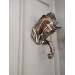 قطعة ديكور للحائط بشكل الحصان مزخرف ، هدية منزلية ومكتبية ، ديكور مكتبي