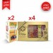 Value Offer <<< 2400 Grams Premium Saffron Lokum Mix + 40 Tropical Tea Sticks >>> Free Shipping