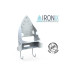 Almital Ironix Iron And Ironing Board Holder- Organizer -White Color