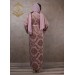 Heavy Abaya, Light Purple, Jacquard Chiffon Fabric From Zulfa 💎