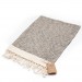Smyrna 100% Cotton, Pair Of Hand Face Foot Towel, Peshkir 40*100 Cm Diamond Pattern Beige