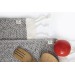 Smyrna 100% Cotton, 4-Pack Guest Hand Face Towel, Napkin 38*66 Cm, Absorbent, Herringbone Pattern Beige