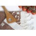 Smyrna 100% Cotton, 6 Pcs. Guest Hand Face Towel, Napkin 30*30 Cm, Absorbent, Herringbone Pattern Orange