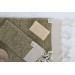 Smyrna 100% Cotton, 6 Pcs. Guest Hand Face Towel, Napkin 30*45 Cm, Absorbent, Diamond Pattern Yellow