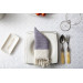 Smyrna 100% Cotton, 6 Pcs. Guest Hand Face Towel, Napkin 45*45 Cm, Absorbent, Diamond Pattern Damson